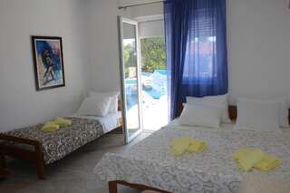 Апартаменты Villa Mia Apartments Биела Апартаменты с 1 спальней и видом на бассейн-2